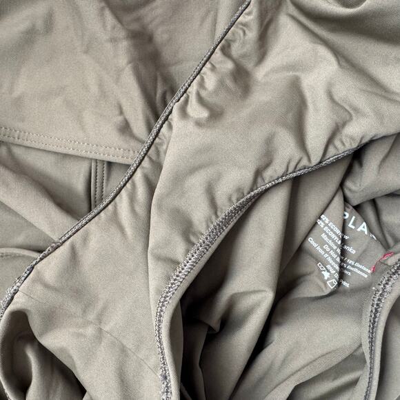 Everlane Square Neck One-Piece Olive Bathing Swimsuit size XL Beech - Picture 5 of 8